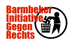 Das Logo der Barmbeker Initiative Gegen Rechts