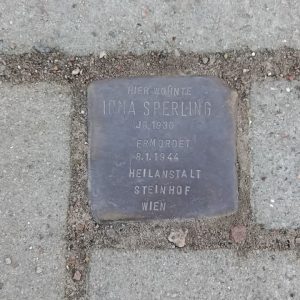 Stolperstein von Irma Sperling