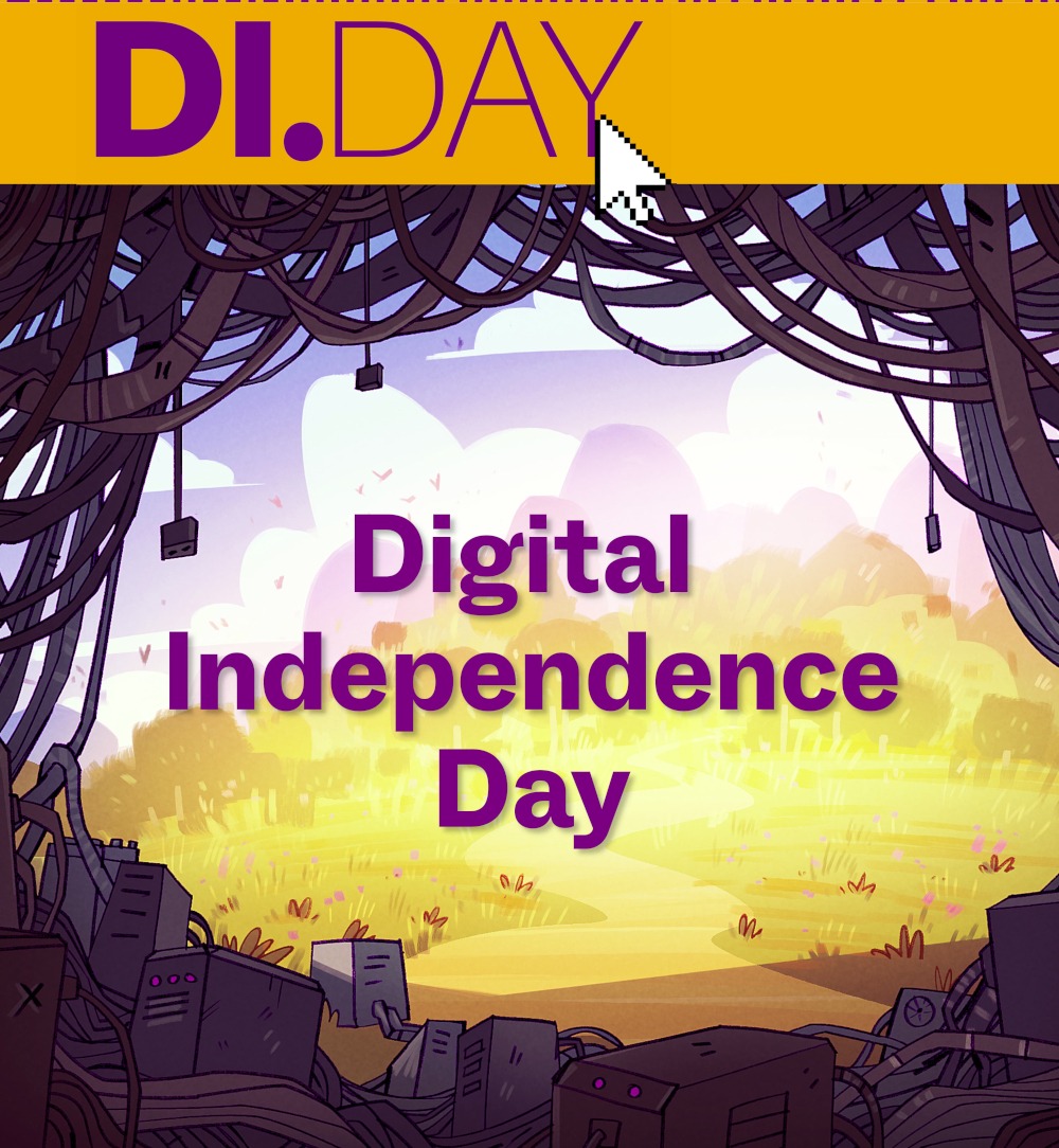 Digital Independence Day - lerne Alternativen zu Microsoft, Facebook, Google & Co kennen